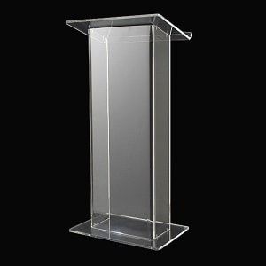 Perspex Acrylic Lectern Hire