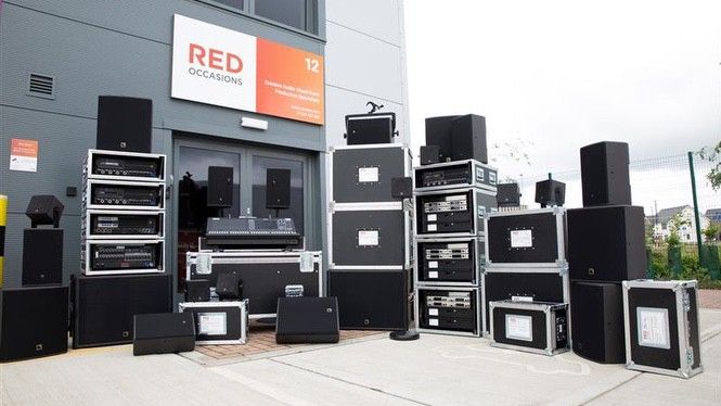 Red Occasions Expands Yamaha, L-Acoustics and Sennheiser Hire Inventory